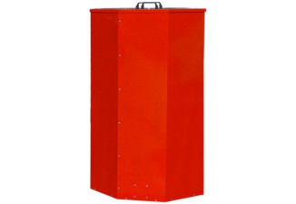ATMOS nádrž na pelety 500l, na 325kg peliet, červená ATMOS nádrž na pelety 500l, na 325kg peliet, červená