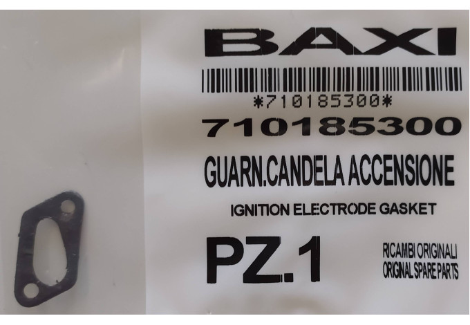 BAXI tesnenie zapaľovacej elektródy 710185300 BAXI tesnenie zapaľovacej elektródy 710185300