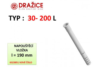 Dražice Vložka napúšťacia pre bojlery 30-200L G 3/4 Dražice Vložka napúšťacia pre bojlery 30-200L G 3/4