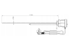 Špirala SELFA 2kW 1coll, L=385mm 230V nerez s termostatom Špirala SELFA 2kW 1coll, L=385mm 230V nerez s termostatom