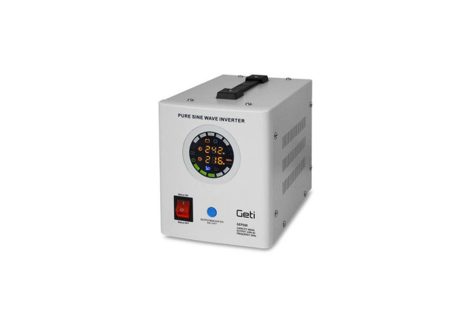 Záložný zdroj GETI GEP500 sinus 500W Záložný zdroj GETI GEP500 sinus 500W