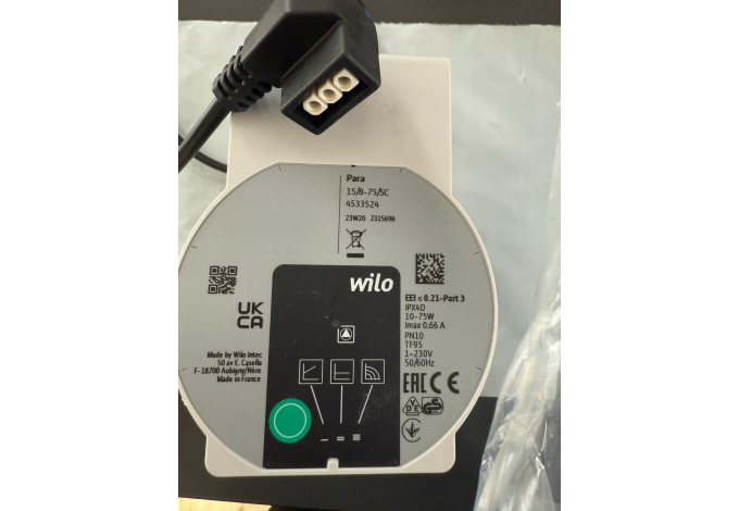 Čerpadlo obehové WILO PARA 15/8-75/SC 130mm elektronické Čerpadlo obehové WILO PARA 15/8-75/SC 130mm elektronické