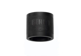 REHAU RAUTITAN násuvná objímka PX 25mm plastová čierna