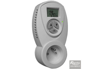Termostat izbový elektronický zásuvkový TZT63 Regulus Termostat izbový elektronický zásuvkový TZT63 Regulus