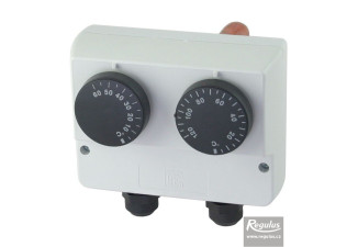 Termostat s jímkou dvojitý 0-60/ 30-120°C REGULUS Termostat s jímkou dvojitý 0-60/ 30-120°C REGULUS