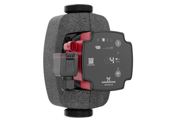 Čerpadlo obehové GRUNDFOS ALPHA2 GO 25-90, 5m3/h, G6/4, 180mm Čerpadlo obehové GRUNDFOS ALPHA2 GO 25-90, 5m3/h, G6/4, 180mm