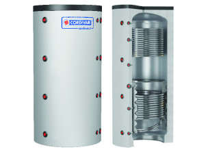 Akumulačná nádoba Cordivari PUFFER FIT2, 500L, 2 výmenníky, IZOL Akumulačná nádoba Cordivari PUFFER FIT2, 500L, 2 výmenníky, IZOL