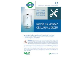 Bojler Quantum Q7EU-13-KRS/E 50L plynový závesný do komína Bojler Quantum Q7EU-13-KRS/E 50L plynový závesný do komína