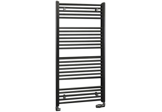 Radiátor rebrík rovný Koralux 600x1220 kombi Čierny matný Korado Radiátor rebrík rovný Koralux 600x1220 kombi Čierny matný Korado