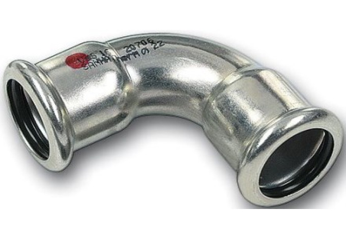 SANHA THERM Koleno 28/90° lis. oceľ, 24002A SANHA THERM Koleno 28/90° lis. oceľ, 24002A