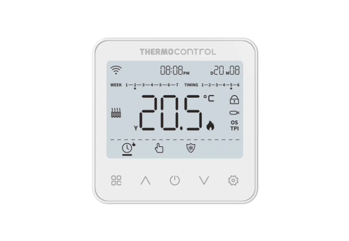 Termostat Thermocontrol TC50W-WIFI podomietkový Termostat Thermocontrol TC50W-WIFI podomietkový
