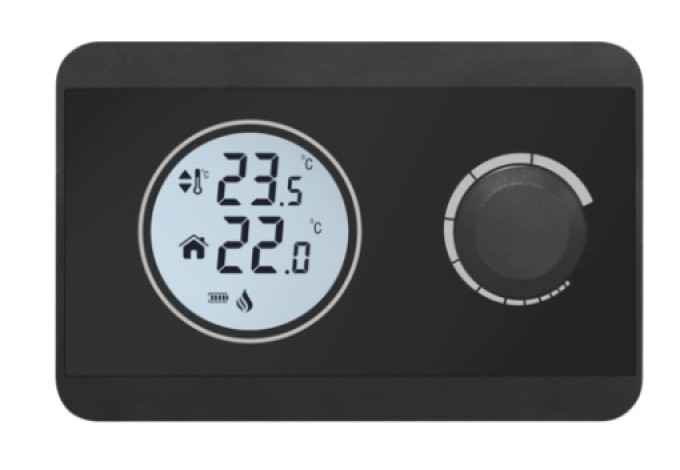 Termostat Salus TC305B drôtový s kolečkom-DOPREDAJ Termostat Salus TC305B drôtový s kolečkom-DOPREDAJ