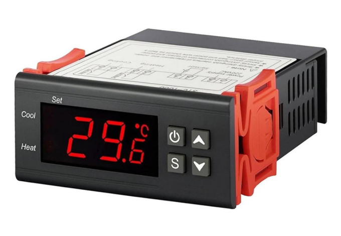 Termostat elektronický, regulátor teploty TP1 230V univerzálny Termostat elektronický, regulátor teploty TP1 230V univerzálny