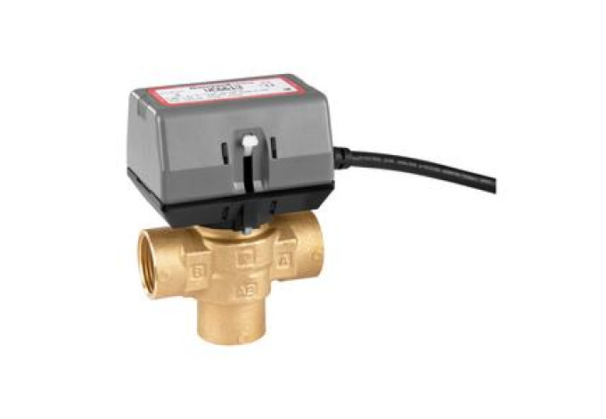 Ventil 3-cestný prepínací DN25 Honeywell VC4613MP6000/Us pohonom Ventil 3-cestný prepínací DN25 Honeywell VC4613MP6000/Us pohonom