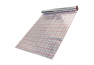 Folia rastrovaná reflexná 105 mikrónov 50mx1,02m /bal 50m2/ TIA Folia rastrovaná reflexná 105 mikrónov 50mx1,02m /bal 50m2/ TIA