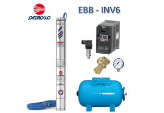 Vodáreň INV6 4coll 4SR 2/12F /230V/ 25m kábel/ EBB Pedrollo Vodáreň INV6 4coll 4SR 2/12F /230V/ 25m kábel/ EBB Pedrollo