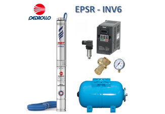 Vodáreň INV6 4coll 4SR 4/12F, 230V, 25m kábel EPSR Pedrollo Vodáreň INV6 4coll 4SR 4/12F, 230V, 25m kábel EPSR Pedrollo