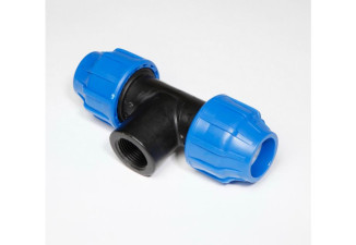 PA T-Kus 32x3/4x32 vnútorný závit PN16 Plastica Alfa PA T-Kus 32x3/4x32 vnútorný závit PN16 Plastica Alfa