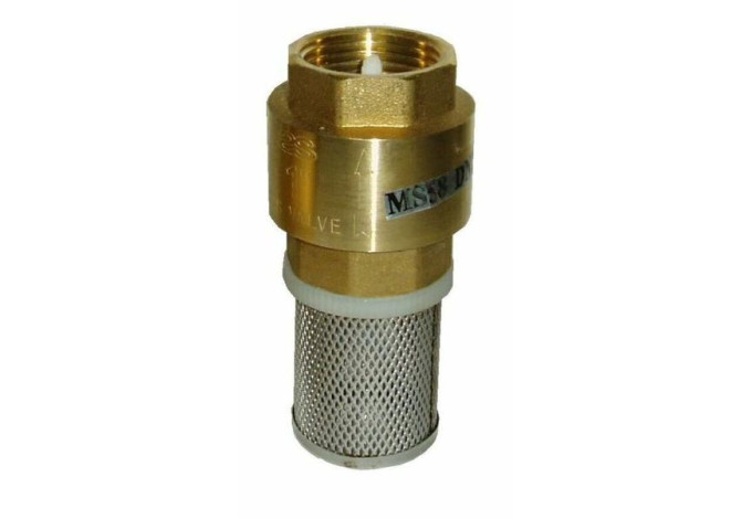 Sací kôš DN32, 5/4coll, mosadz telo, nerezové sitko Sací kôš DN32, 5/4coll, mosadz telo, nerezové sitko