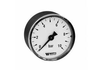 Manometer 0-10 bar zadný DN8, 1/4 Watts Manometer 0-10 bar zadný DN8, 1/4 Watts