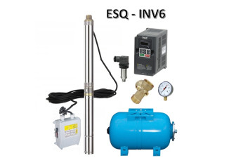 Vodáreň INV6 3coll SETTE TRE 2/055 230V/20m/ ESQ, 63l, 60m Vodáreň INV6 3coll SETTE TRE 2/055 230V/20m/ ESQ, 63l, 60m