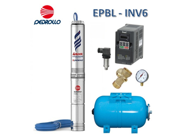 Vodáreň INV6 4coll 4BLOCKm 2-12 230V 20m/EPBL Pedrollo Vodáreň INV6 4coll 4BLOCKm 2-12 230V 20m/EPBL Pedrollo