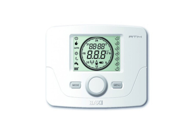 Termostat BAXI Regulácia BaP s týždenným program. bezdrôtová Termostat BAXI Regulácia BaP s týždenným program. bezdrôtová