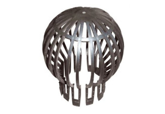 Hlavica komínová DN60-100 plast čierny UV Hlavica komínová DN60-100 plast čierny UV