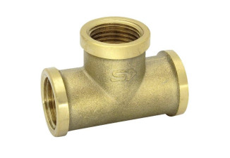 T-Kus mosadz DN20, FFF 3/4 coll, PN10 Slovarm T-Kus mosadz DN20, FFF 3/4 coll, PN10 Slovarm