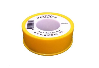 Teflónová páska 12 mm x 0,1 mm, dĺžka 10 m, Teflónová páska 12 mm x 0,1 mm, dĺžka 10 m,
